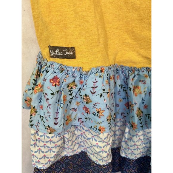 Matilda Jane Weekend Vibes Ruffled Top Womens Medium - Picture 7 of 7